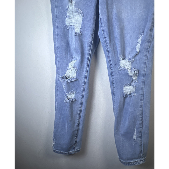 Judy Blue Jeans 3 / 26 JB82281-JSMD Boyfriend Fit Stretch Distressed Denim - Picture 4 of 12